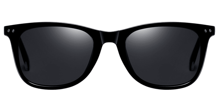 black rectangle sunglasses